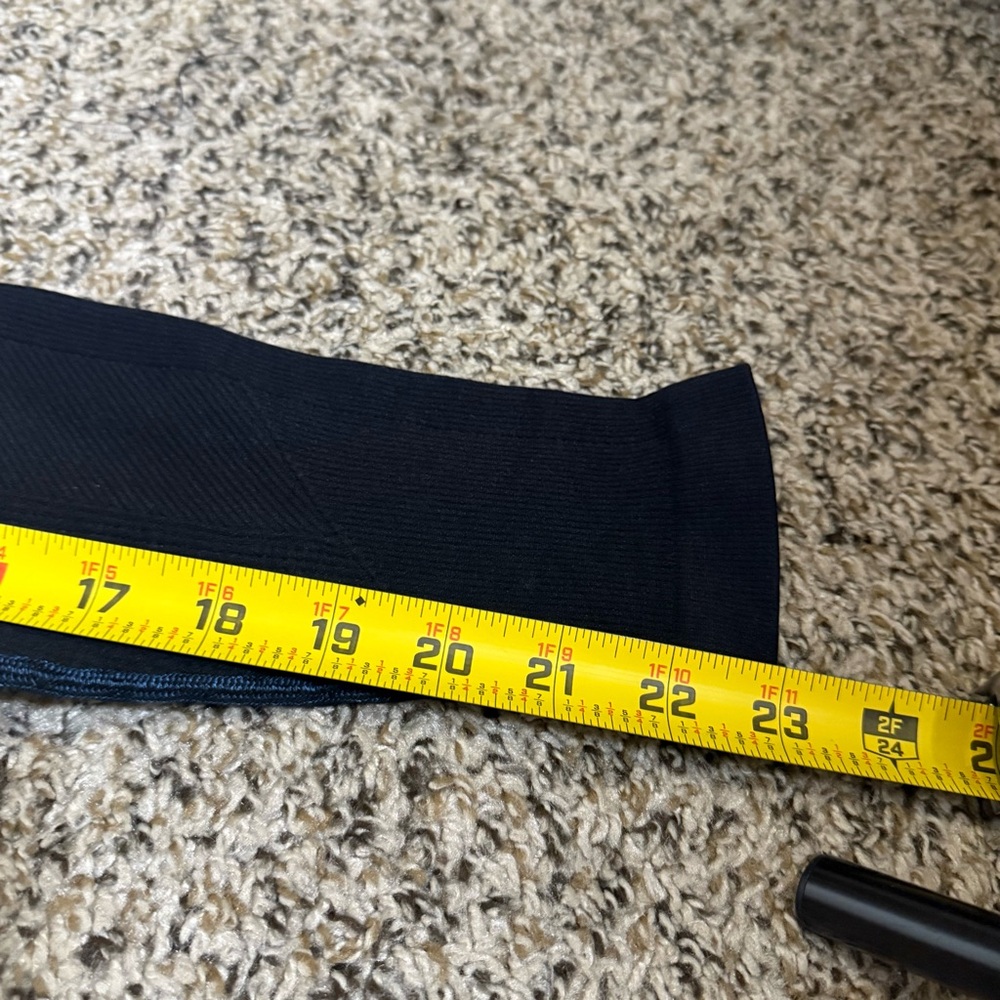 Free People Movement Black Athletic Leggings with Ribbed Texture Womens Size XS - Picture 5 of 9